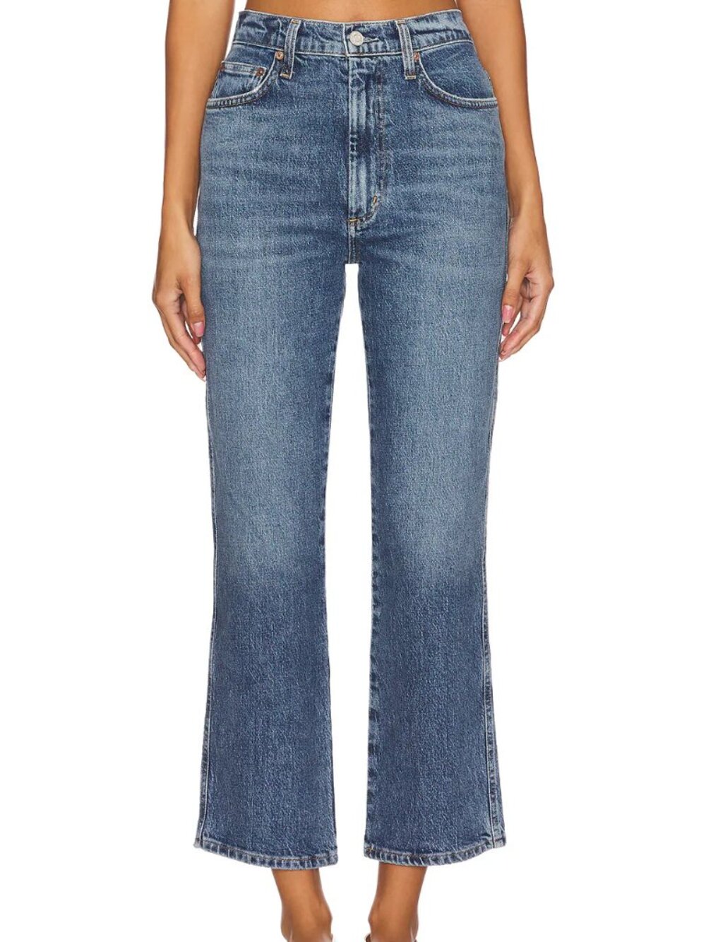 AGOLDE Pinch Waist High Rise Kick Jeans, sz 27